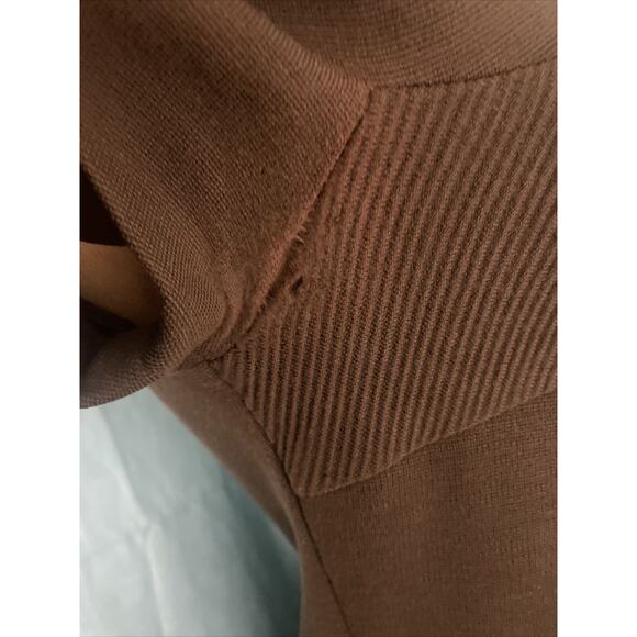 VTG MOD CAPRIEL Made in Belgium 100% WOOL DRESS With Matching Long Jacket - Picture 15 of 16